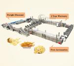 58 kw Full Automatic Potato Crisps Line for Making Sweet Frozen French Fries