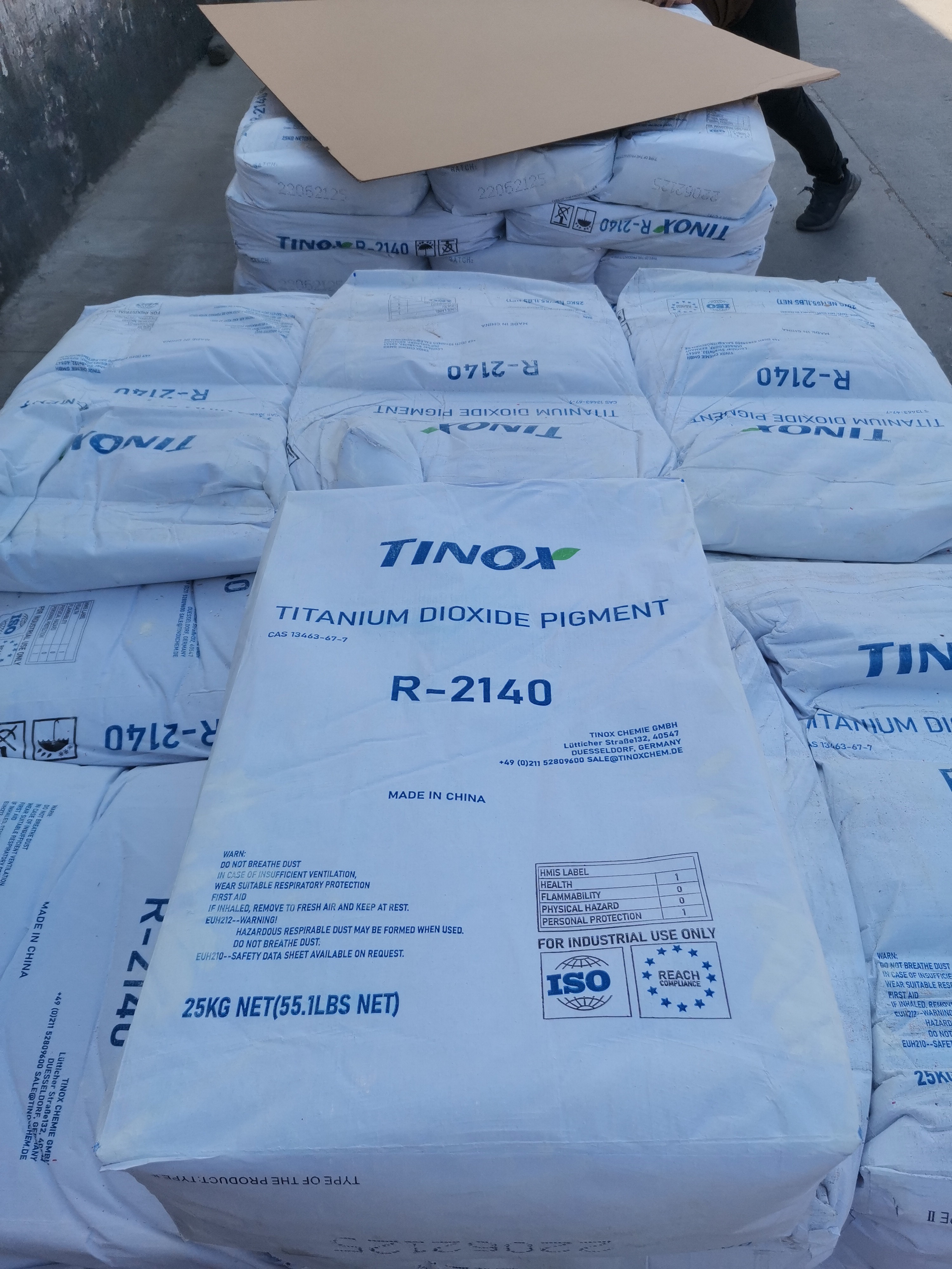Tinox R-2140 Rutile Titanium Dioxide Pigment For Interior Exterior Paints
