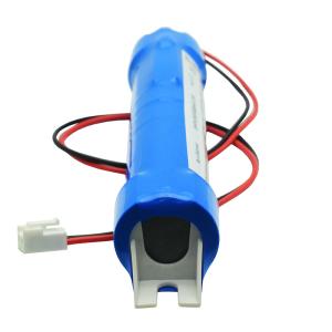 China LiFePo4 Exit Light Battery Pack With End Cups 26650 3.2 Volt 6600mAh factory