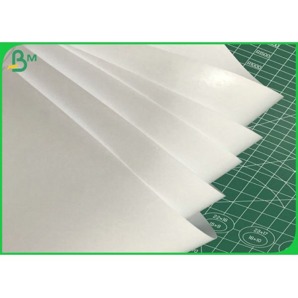 100% Natural Pulp 70gsm + 10g PE Coated White Butcher Paper For Wrapping Meat