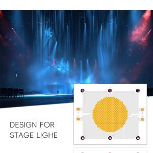 China 120100 Bi-Color 2700K 6500K CCT High Power 1200W+1200W COB LED Chip Module For Photography Lamp factory