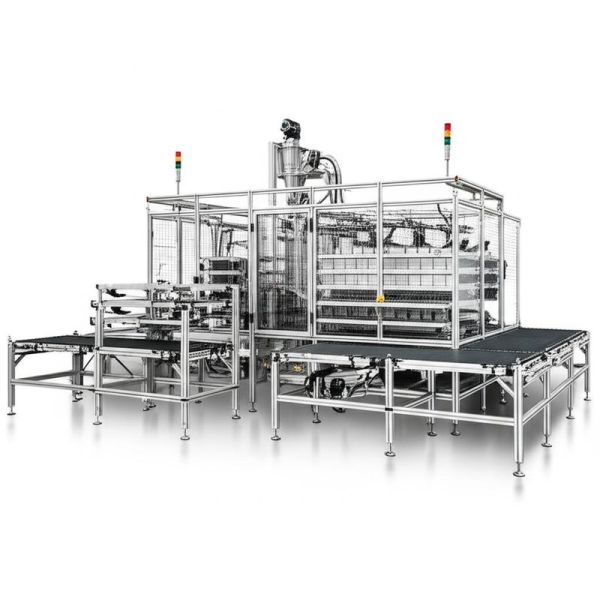 Advanced Automated Material Handling System with Sorting System 230 Slots and