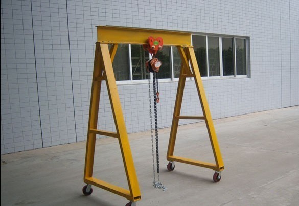 Multifunctional Single Girder 2T Gantry Crane Portable Mobile Small