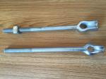Galvanized ANSI Thimble Eye For Securing Structures Earth Ground Anchor