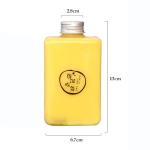 Leak Proof Plastic Milk Tea Bottles With Ergonomic Handles