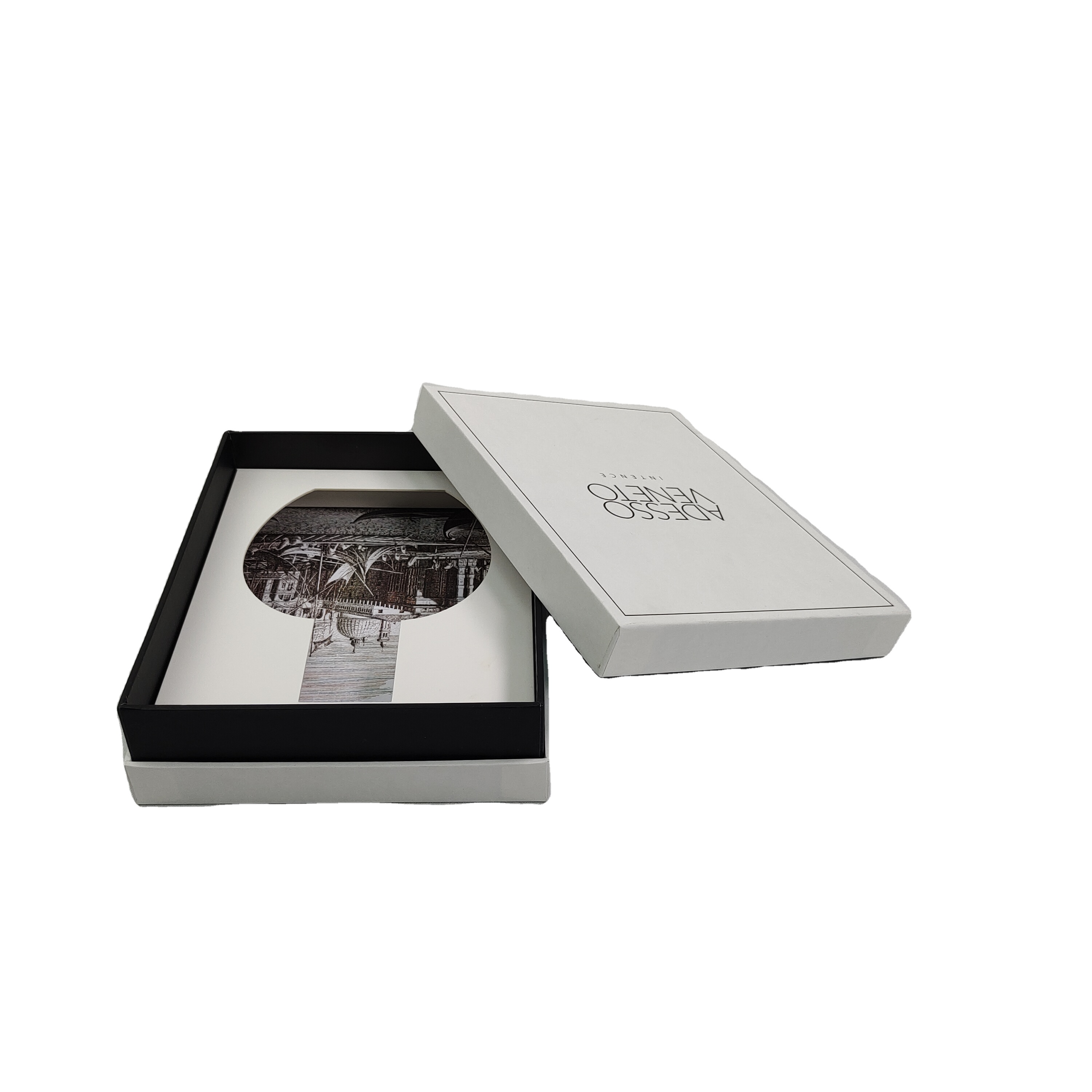 Customized Shape Drawer-like Presentation Pack for Shoulder Neck Packaging Designs