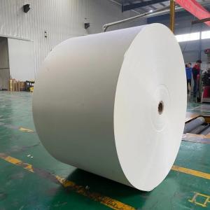 China Biodegradable PE Laminated Paper Cup Roll PE Coated Paper In Roll factory