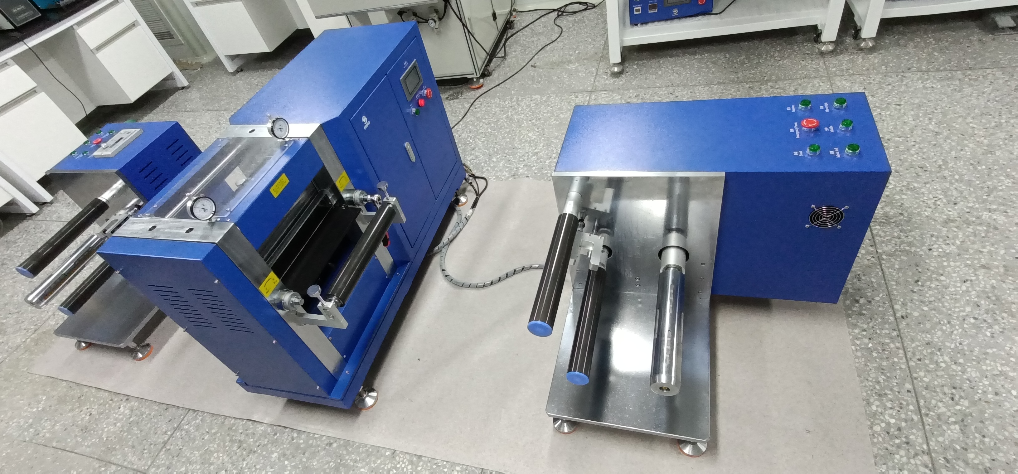 Hydraulic press Heat Calendering Battery Electrode Roll Press Machine