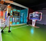 Multi-Player Ball Game In Which Players Compete Against Each Other By Hitting
