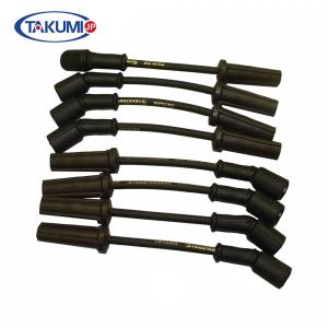 China Low Resistivity Spark Plug Cables Black PBT Material Fit CAMRY 90919-15457 factory