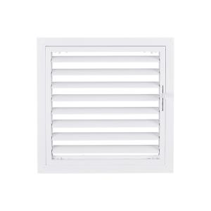 China OEM / ODM Bathroom Aluminium Louvered Windows Powder Coating Surface factory