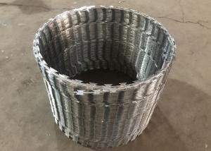 China 60cm Helical Barbed Galvanized Steel BTO 22 Razor Wire factory
