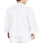 Long Sleeve Chef Uniform Tops Black Color OEM Service For Hotel Restaurant