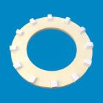Specialized Alumina Ceramic Crusher Parts 1600℃-1650℃ Maximum Use Temperature