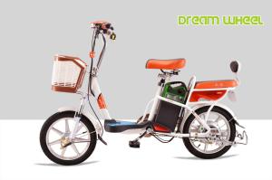China 48 Vlot 250W Pedal Assist Bicycle 12Ah Lithium Electric Bike Lightweight factory