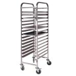 Baking Stainless Steel Commercial Bakery Racks With Brake Wheels