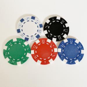 China 40mm Casino ABS Blank Poker Game Chips Set Customized Logo factory