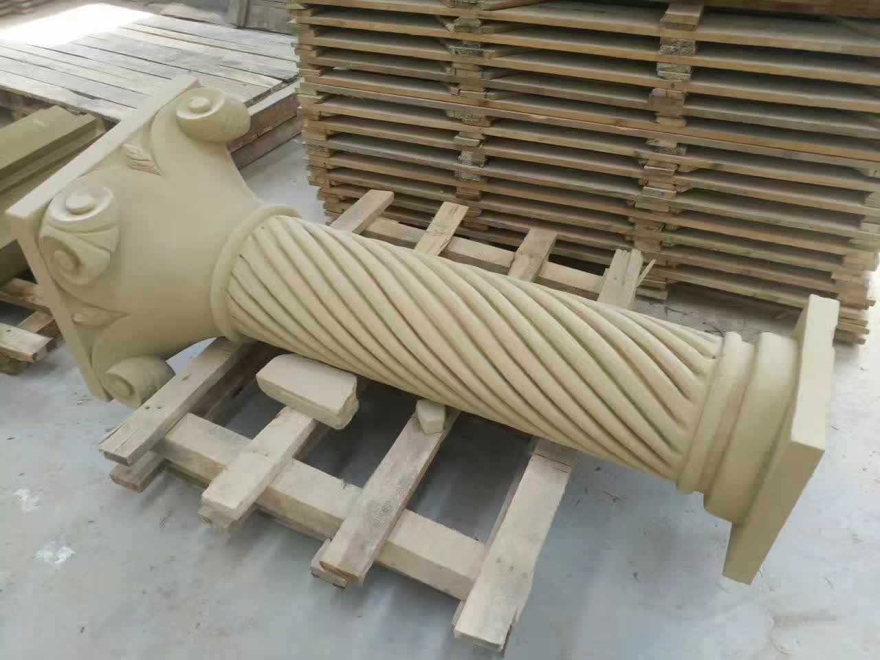 European Vase Shape Pillar Decorative Stone Balustrade Railing 20mm-100mm