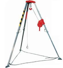 China Earthquake Confined Space Rescue Tripod , High Strength Confined Space Entry Tripod factory