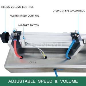 Semiautomatic Bottle Hot Sauce Glass Bottle Filling Machine