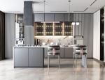 Modern Kitchen Melamine Cabinets Customized Cabinetry Sets Hotel Renovations