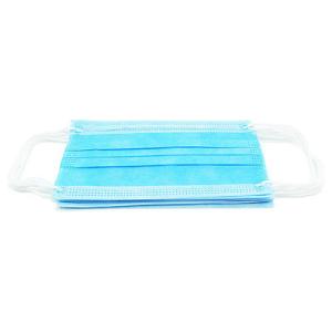 China Non Woven 3 Ply Face Mask , Dust Proof Earloop Disposable Surgical Mask factory