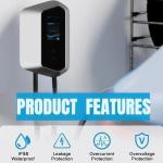 OEM ODM 22kw 3 Phase EV Home Charger Type 2 Wallbox EV Charger With RCD Type B
