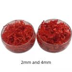 Custom 5mm Red Colorful Paper Confetti Shred Shredded Paper Box Stuffing