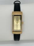 Exquisite Stainless Steel Leather Strap Quartz Watch With Personalized Engraving