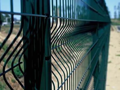 3D Curved Welded Wire Fence-C0001