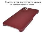 Camera Protection Half Cover Aramid Fibre Phone Case for iPhone 12 Pro