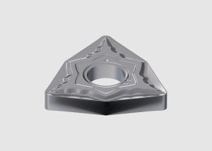China Cermet Indexable Turning Inserts , Machining Carbon Steel Inserts WNMG0804 factory