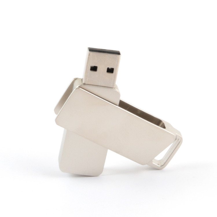 Full Memory 360 Degree 3.0 2.0 Twist USB Drive With Laser Print Logo 100MBS