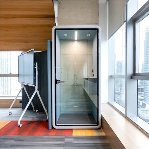 China Mobile Soundproof Pods Single Person Office Meeting Pods 3000k - 6000k factory