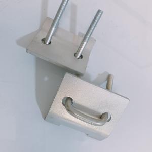 China OEM Fixed Silver Galvanized Hose Clamps U Bolt Conduit Clamp ISO9001 factory