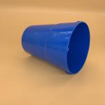 ABS OEM Injection Molding Cup Plastic ABS Medical Part Blue Color