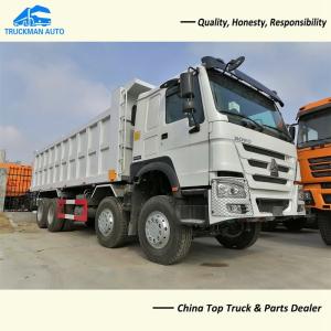 China 12 Wheel 371HP SINOTRUK HOWO 50 Tons Dumper Truck factory