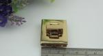 Factory Price Nickle Free Plating Gold Zinc Alloy Rectangle Metal Twist Turn