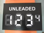 7 Segment Digital Gas Station Price Flip Signs High Temperature Resistance