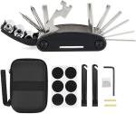Bike Repair Tool Kit - 16 in 1 Bicycle Multitool Mountain Bike Tool Cycling