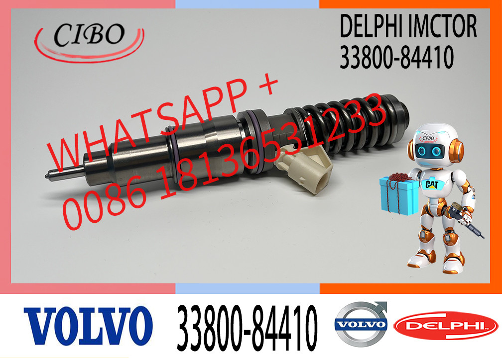 33800-84410 Common Rail Diesel Fuel Injector For VO-LVO/ H-yundai 33800-84410 BEBE4C09102