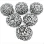 Sturdy Stainless Steel Wire Ball Round High Durability Stainless Steel Scourers