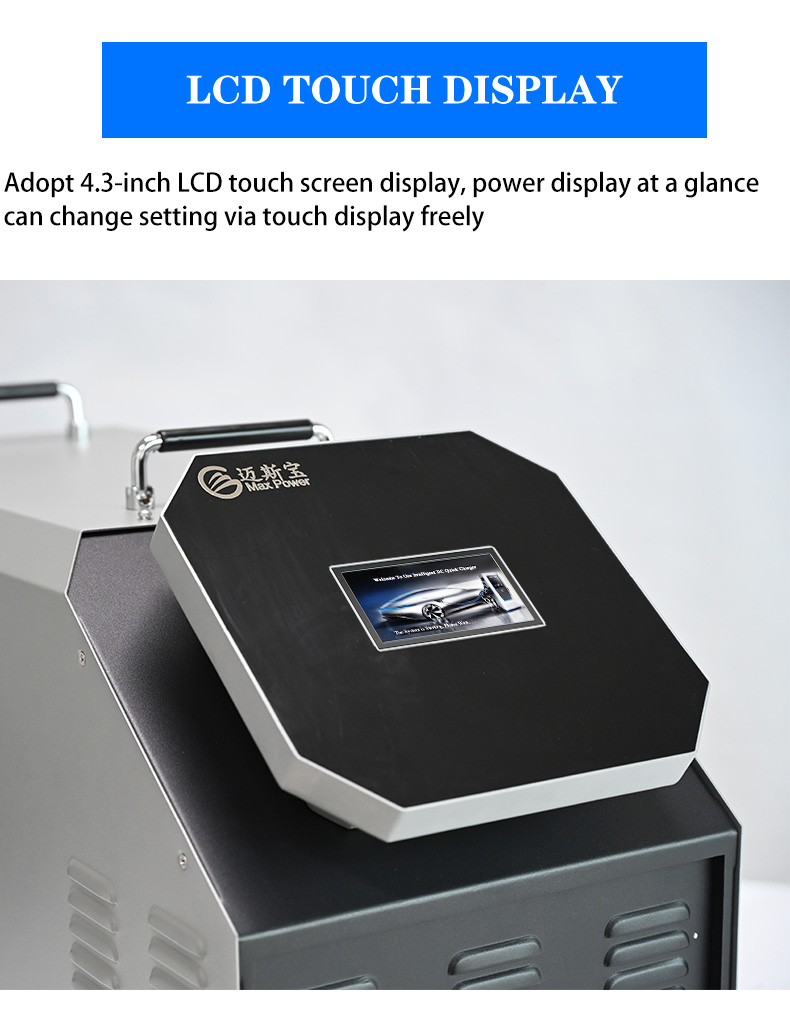 CE Certificated 20kw 60a CCS2 EV Charger Enclosure with Universal Power Socket Input Voltage 380Vac±10% Connectors CCS2