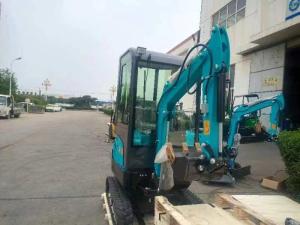 China China Mini Excavator 1.3T Small Digger Excavator With Rubber Track factory