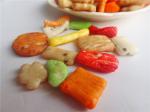 E122 Japanese Rice Crackers Cute Shapes Spicy Rice Cracker Mix
