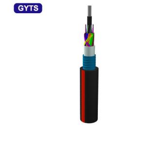 China Network Armored Fiber Optic Trunk Cable Outdoor Aerial Hydrolysis Resistant factory