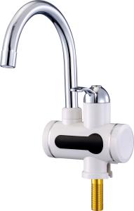 China Bathroom IPX4 Instant Digital Electric Hot Water Tap 360 Degree Rotating factory