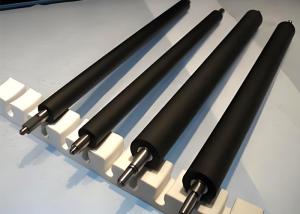 China Rubber Lining Belt Conveyor Roller Round Shaft Diameter 50mm factory