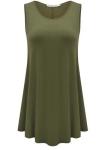 Sleeveless Plus Size Ladies Shirts Dress L, M, S, XL, Xs, XXL, XXS, XXXL Sizes