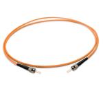 ST/UPC-ST/UPC Muiltmode OM2 Fiber Optic Patch Cord LSZH/PVC Material